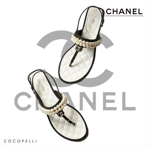 sandalias chanel 2022|chanel sandals real real.